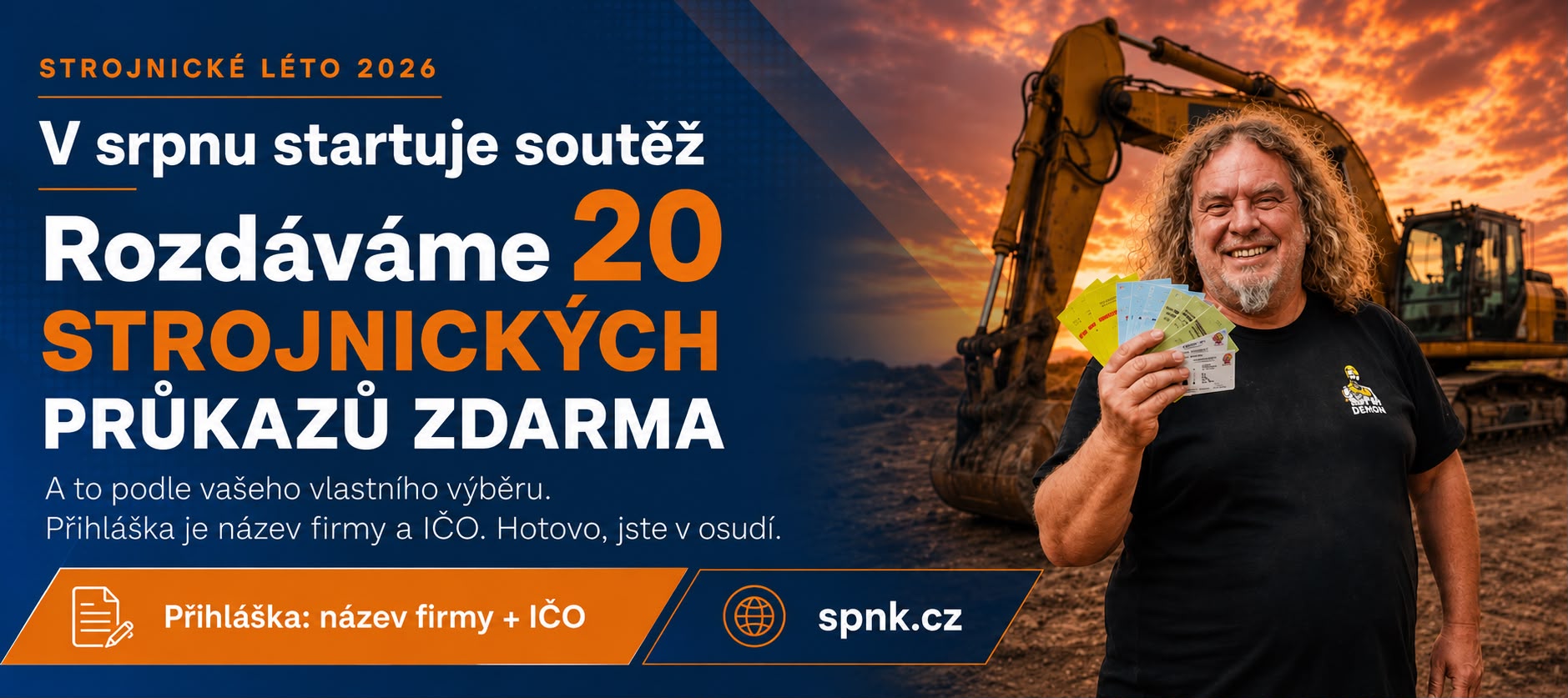 Soutěž - rozdáváme 20 strojnických průkazů zdarma