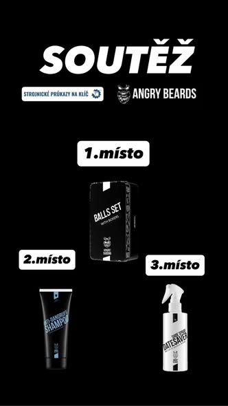 Soutěž o výrobky Angry Beards